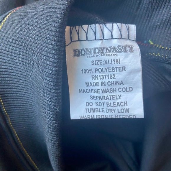 Lion Dynasty Hoodie with Rainbow Multicolor hoodie and graphic LEGEND Size XL 18 - Picture 3 of 5